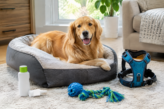 Pet Gear That Wins: Orthopedic Beds, Flea Care, Interactive Toys, Harnesses