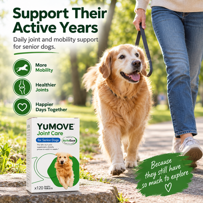 YuMOVE Joint Care for Senior Dogs – 120 Tablets | Hip & Joint Mobility Support